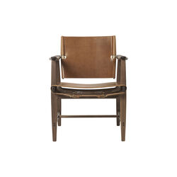 BM1106 Huntsman chair, oljet valn&oslash;tt/konjakk, Carl Hansen & S&oslash;n