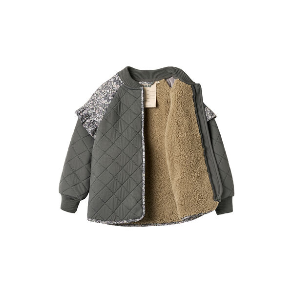 Thermo Jacket Ellas, 9526 black sea, Wheat