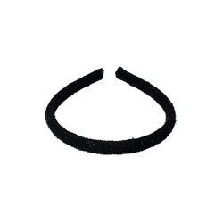 Tweed Hårbånd Thin, black, DARK department