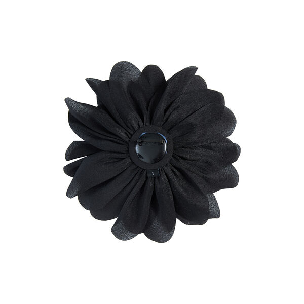 Fabric flower brosje, svart, BITTE KAI RAND
