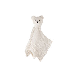 Isbj&oslash;rnen Beary koseklut, white, Sebra
