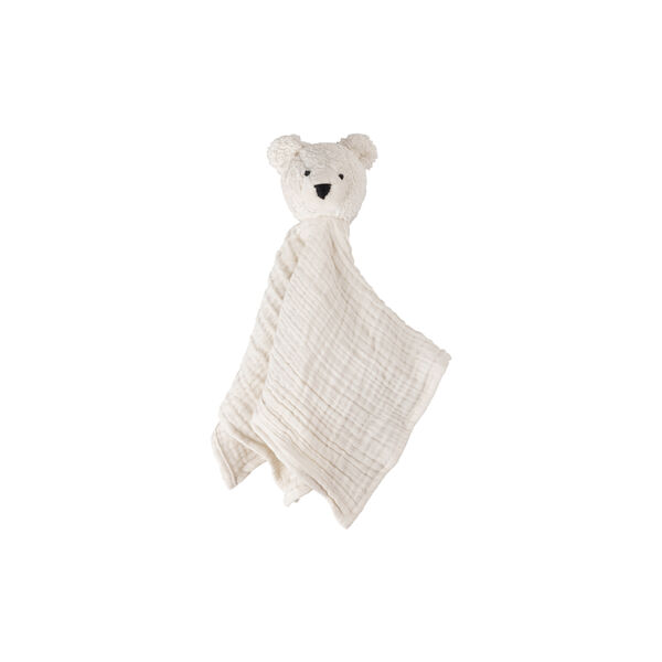 Isbj&oslash;rnen Beary koseklut, white, Sebra
