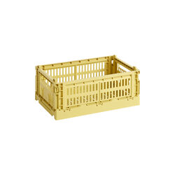 Colour Crate, dusty yellow, HAY