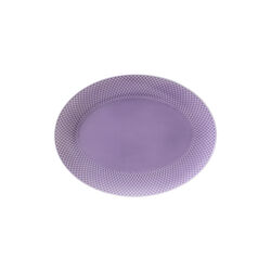 Rhombe Color oval serveringsfat, lilla