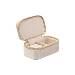 Velvet Jewellery Box Micro, dark sand, DARK department