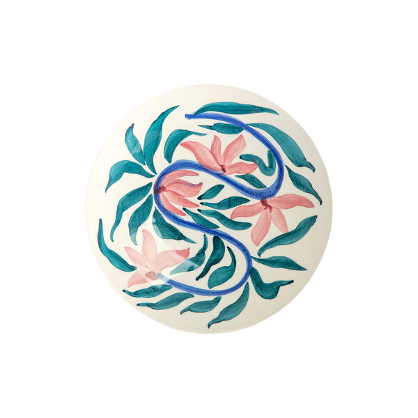 Flowers tallerken 20 cm, water lilies, Mateus