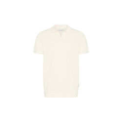 CFMATEO SS Structured Polo Knit, jet stream, Casual Friday