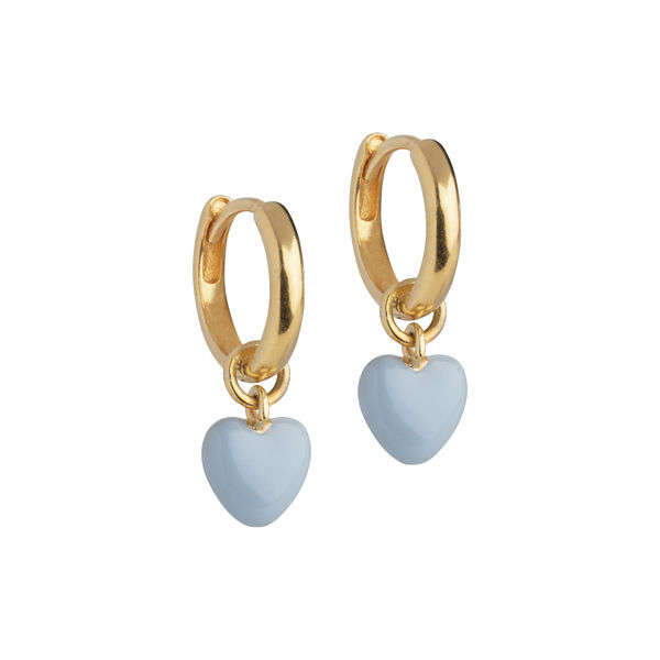 Amore Hoops, st&aring;l bl&aring;, ENAMEL Copenhagen