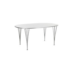 FH B611 Superellipse™ Dining Table, hvit FH B611 Superellipse™ Dining Table, hvit, Fritz Hansen