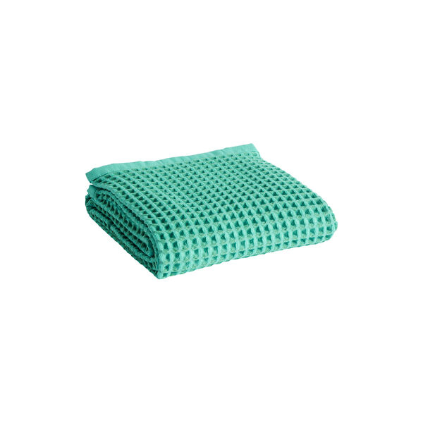 Waffle badehåndkle, emerald green, HAY