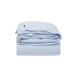 Icons Striped Cotton Seersucker dynetrekk, blue/white