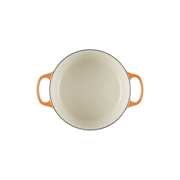 Rund st&oslash;&aring;ejern Jubileumsgryte &Oslash; 24 cm, flamme dor&eacute;e, Le Creuset