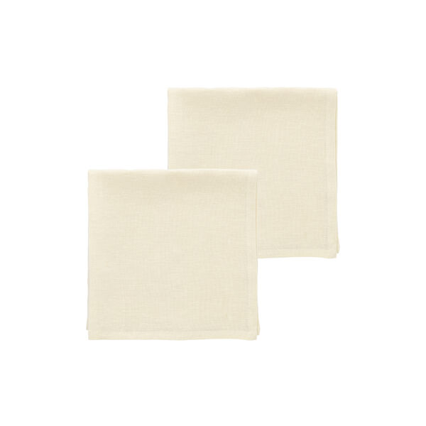 Pure Linen t&oslash;yservietter, ecru, S&ouml;dahl