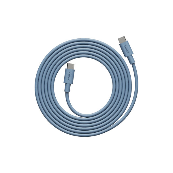 Cabel 1 USB-C to USB-C, shark blue, Avolt