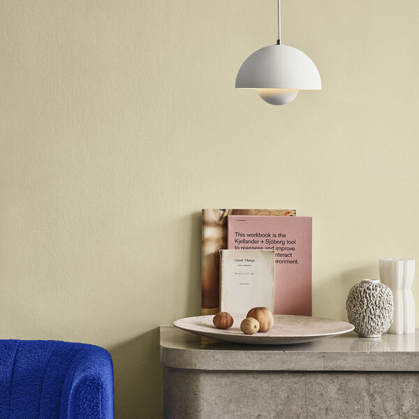 Flowerpot VP1 pendel, matt hvit, &Tradition