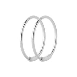 Basic Hoop, silver, Maria Black