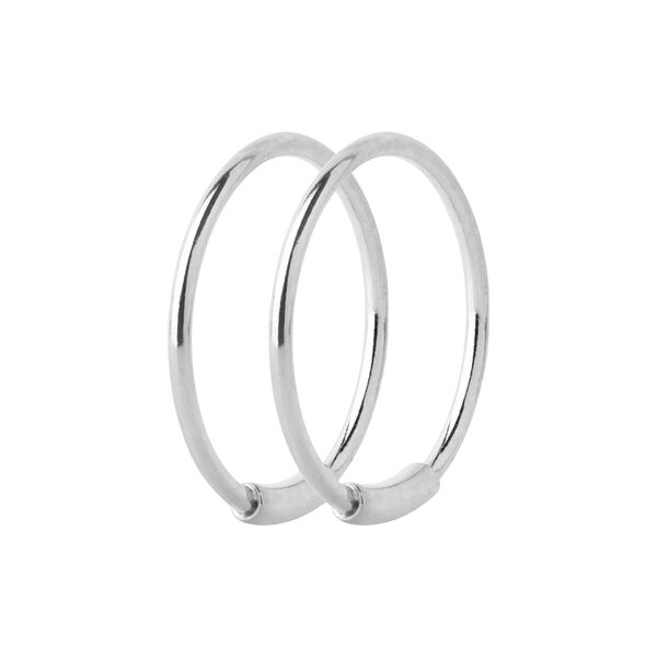 Basic Hoop, silver, Maria Black