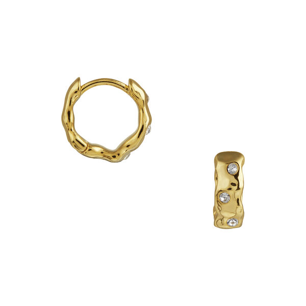 Molten Stone Huggie Hoops Molten Stone Huggie Hoops, Orelia