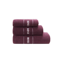 Plain badematte, burgundy, BOSS Home