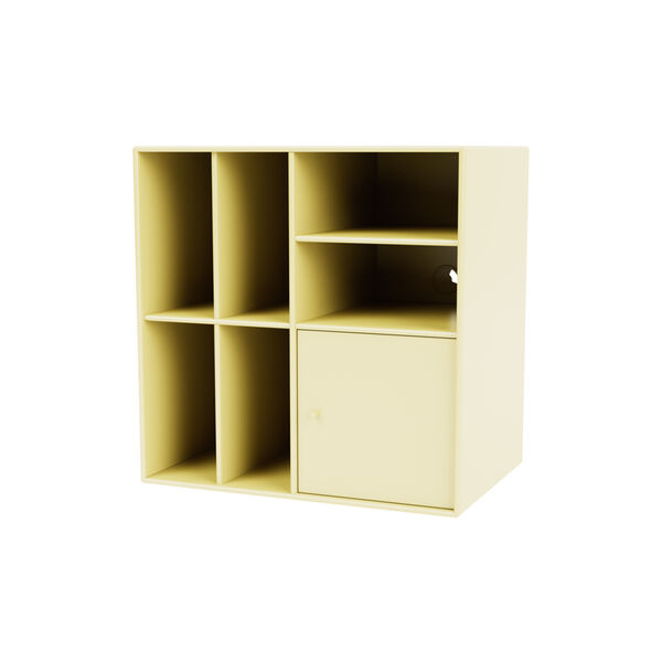 SPIN II Vinyl Storage, 159 camomile, Montana Furniture