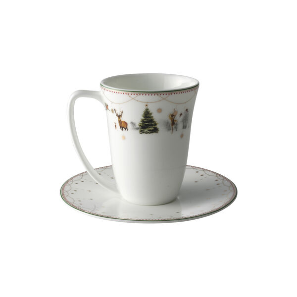 Julemorgen kopp med underkopp Julemorgen kopp med underkopp, Wik & Walsøe