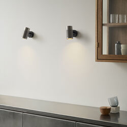 Patrone Small Wall Lamp, nickel-plated brass, Thorup Copenhagen