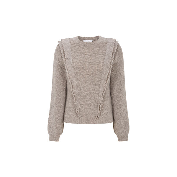 SRStory Knit, 378 silver mink melange, Soft Rebels
