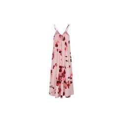 SRHaina Print Midi Dress, 313 blurred flower lotus, Soft Rebels