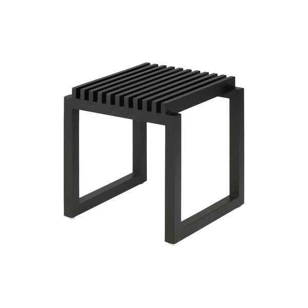 Cutter Stool, svart/eik, Skagerak by Fritz Hansen