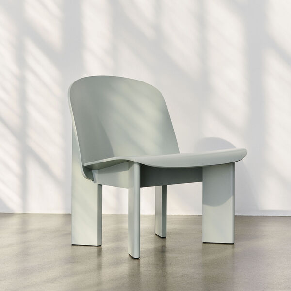 Chisel Lounge Chair, eucalyptus lacquered beech Chisel Lounge Chair, eucalyptus lacquered beech, HAY