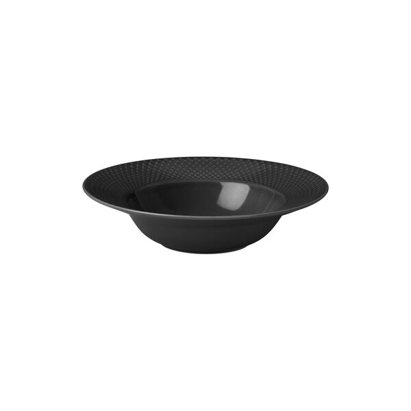 Rhombe Earth dyp tallerken &Oslash; 24.5 cm, slate, Lyngby Porcel&aelig;n