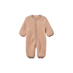 Wool fleece suit Levi, 1356 pale lilac, Wheat