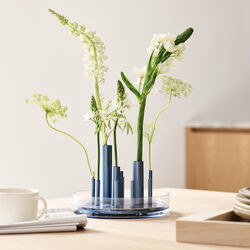 Ikeru&trade; vase, dusk blue, Fritz Hansen