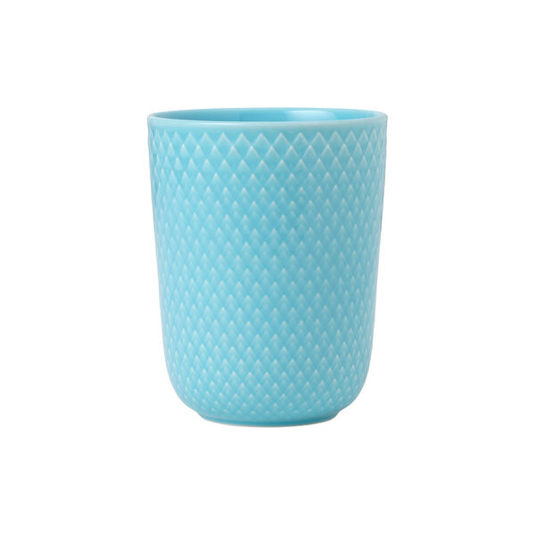 Rhombe Color krus, turkis Rhombe Color krus, turkis, Lyngby Porcelæn