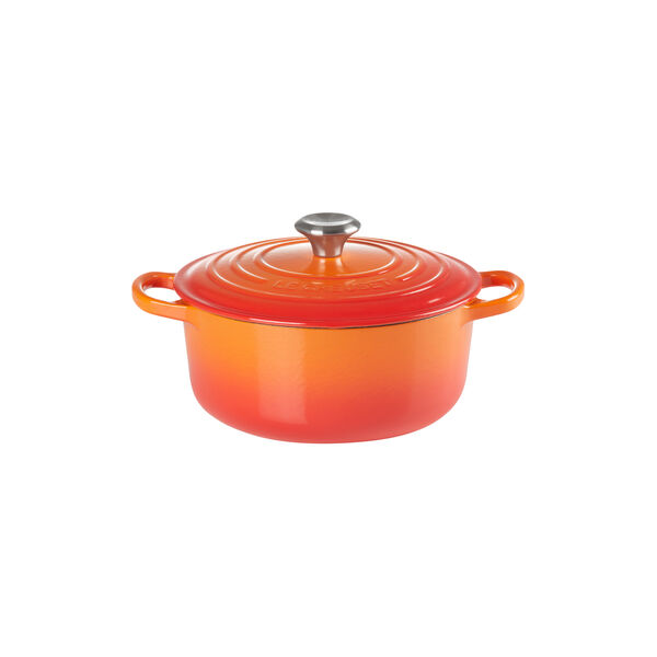 Signature rund gryte &Oslash; 20 cm, volcanic, Le Creuset