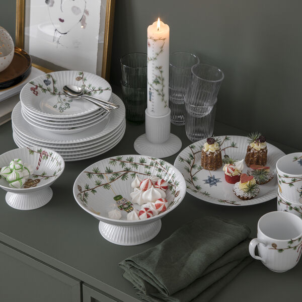 Hammersh&oslash;i Christmas sk&aring;l p&aring; fot, K&auml;hler