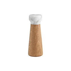 Craft Salt Mill, oak/white, Normann Copenhagen