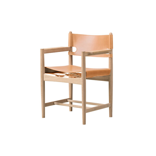 3238 Den spanske spisebordsstol, natur/såpebehandlet eik, Fredericia Furniture