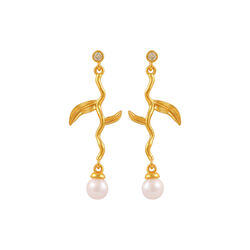 Marigold &oslash;reringer, gold, Hultquist Copenhagen