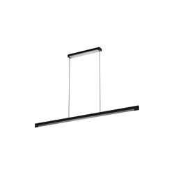 INLAY S1400 LINEAR pendel, matt black/satin silver, LIGHT-POINT
