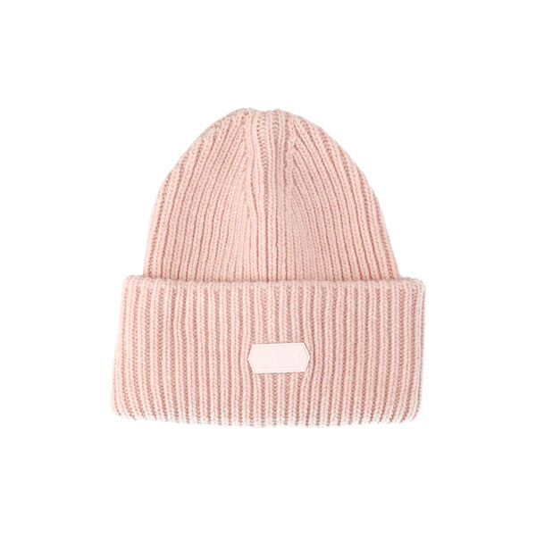 Oversize Beanie, pink clay, LÄST