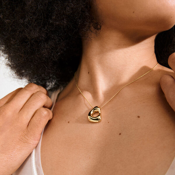 FREE halskjede, gullbelagt, Pilgrim