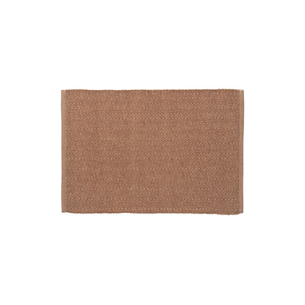 Herringbone dekkebrikke, brun, Lyngby Porcelæn