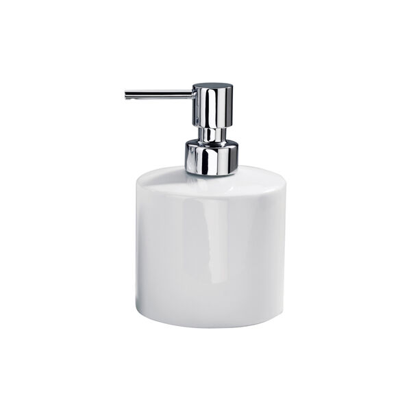 DW 520 såpedispenser, hvit/krom, Decor Walther