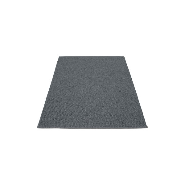 Svea gulvteppe, granit/black metallic, Pappelina