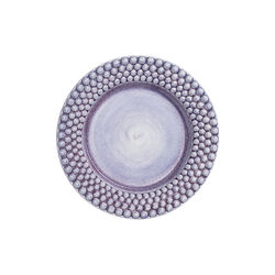Bubbles tallerken 28 cm, plum, Mateus