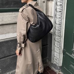 SamaraMBG Veske Myk Vintage, svart m/br. gull, Markberg