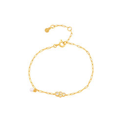 Scarlet armb&aring;nd, gold, Hultquist Copenhagen