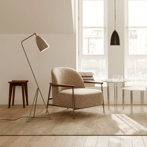 Gr&auml;shoppa Pendant, black glossy, GUBI