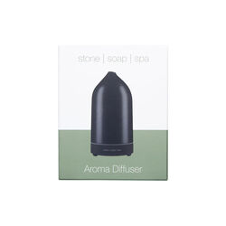 Aroma Diffuser, svart, Stone Soap Spa